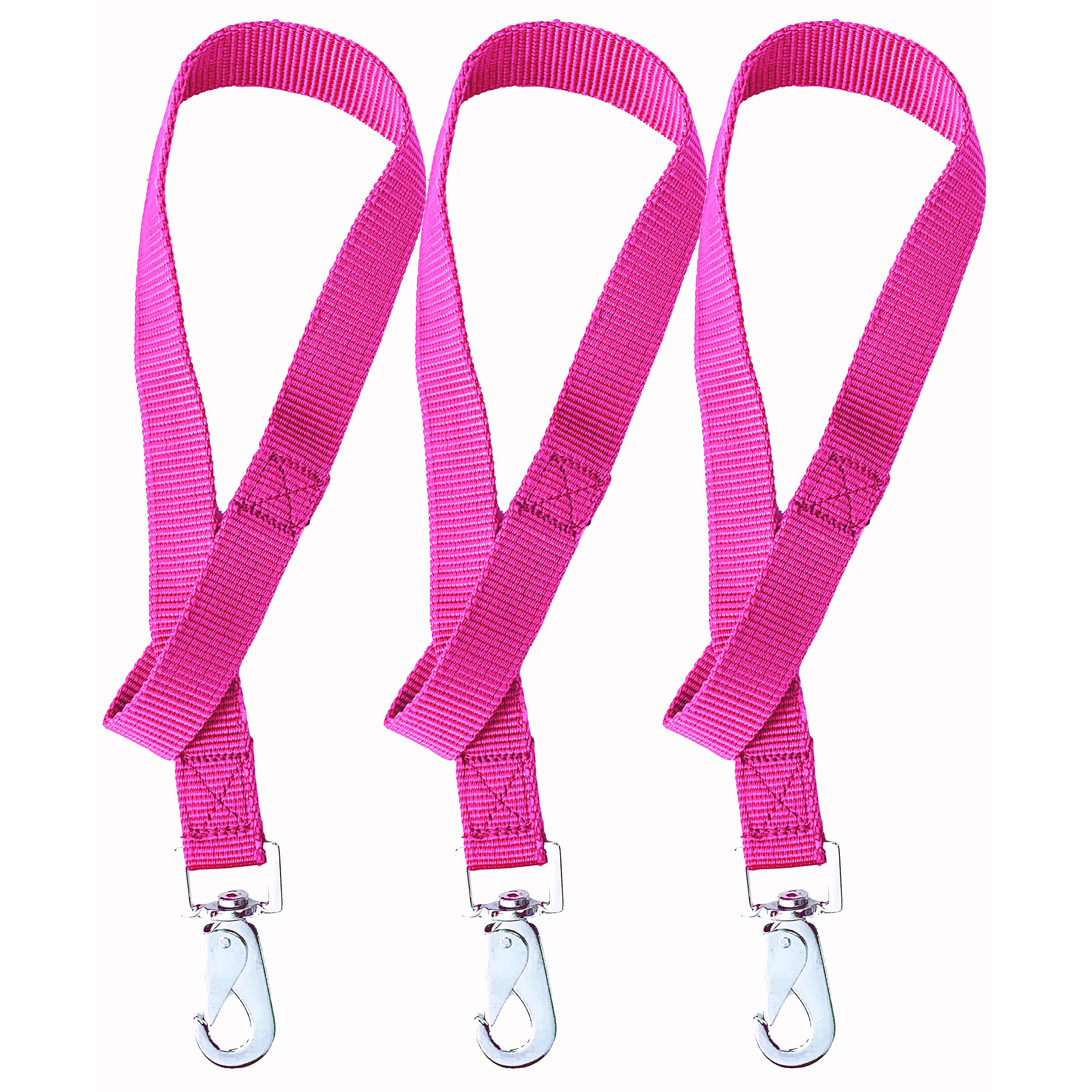 Majestic Ally Pack of 3 Horse Bucket Strap Hangers – Practical and Easy Design for Indoor or Outdoor Use -Set of 3,-1"x22" - Image 3